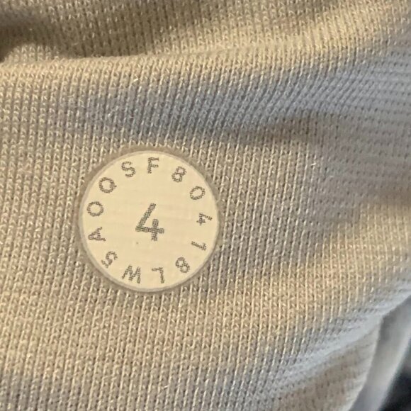 Lululemon Womens Train Times 19" Light Garden White Blk/Blk Yoga Leggings SZ 4 - Picture 8 of 12